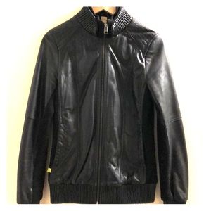 Soia & Kyo leather bomber jacket
